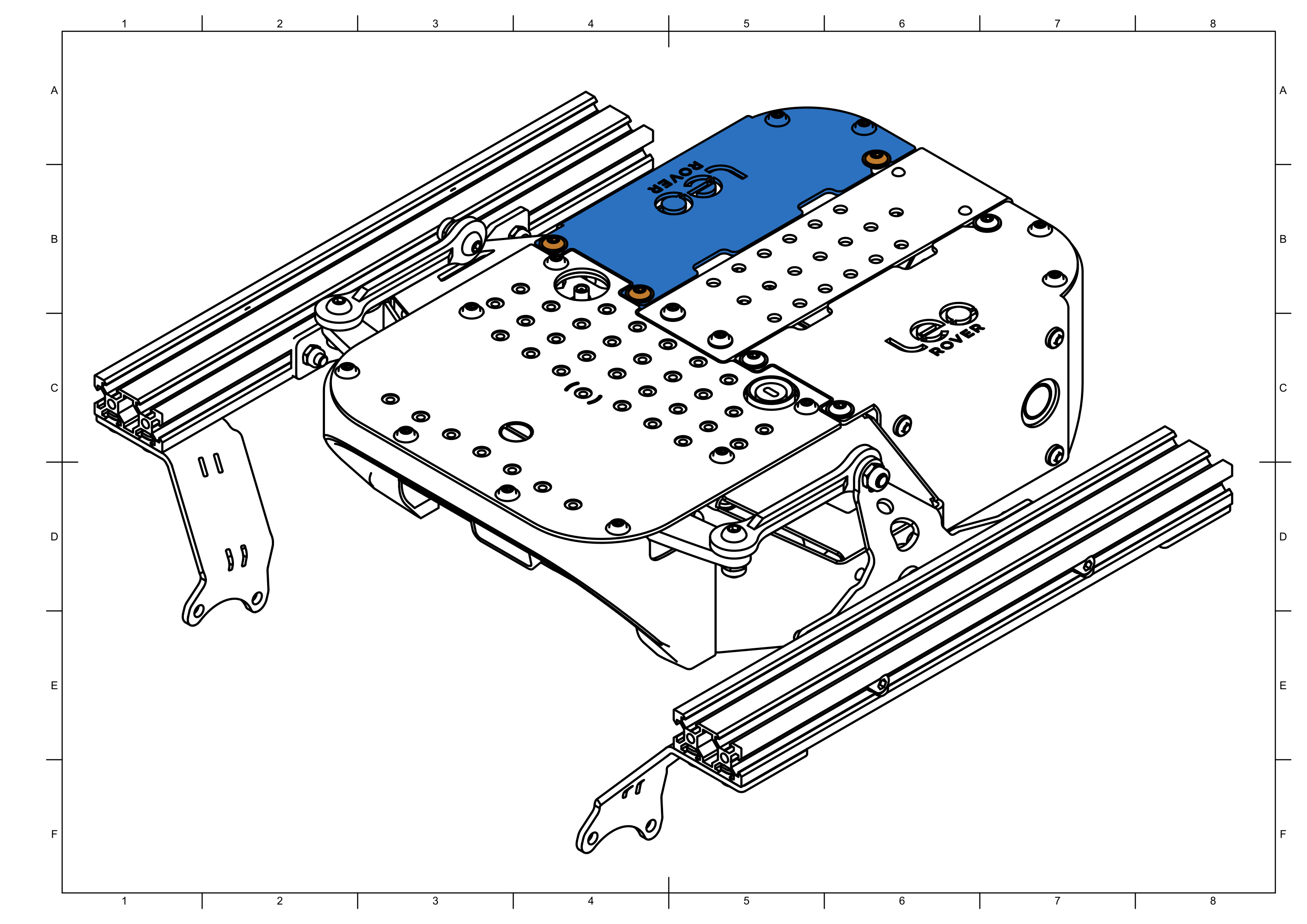 Assembled addon quarter
