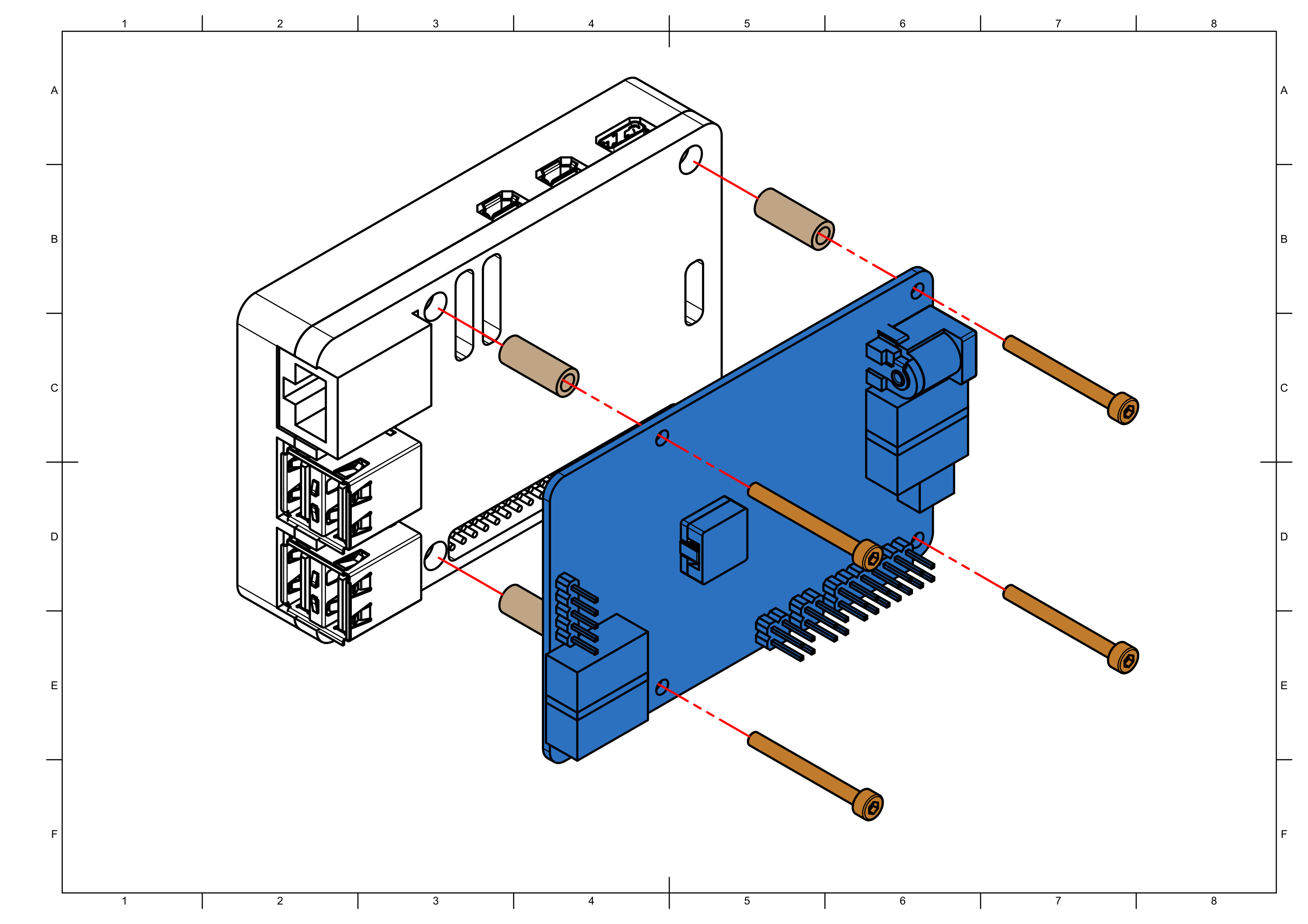 Attaching wifi adapter